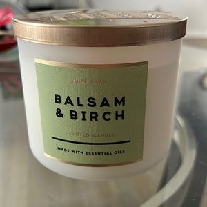 Bath & Body Works Balsam & Birch Candle